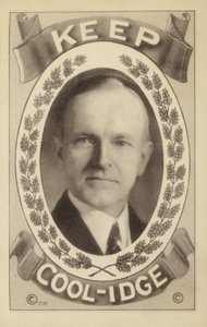 Calvin Coolidge by American School