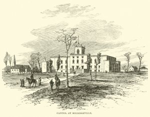 Capitol at Milledgeville, November 1864 by American School