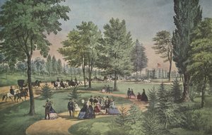 Central Park, The Drive by American School