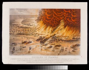 Chicago in Flames by American School
