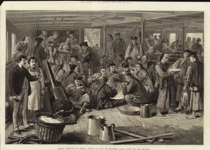 Chinese Emigration to America by American School