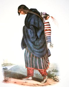 Chippewa Mother and Baby, c.1821