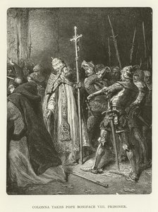 Colonna Takes Pope Boniface VIII Prisoner