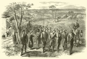 Confederate Prisoners Being Conducted from Jonesborough to Atlanta, September 1864 by American School
