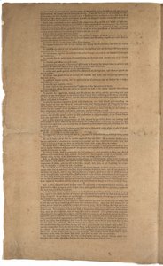 Constitution, first printing, printed by Dunlap & Claypoole, 17-19 September 1787 by American School