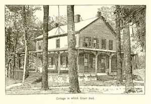 Cottage in which Grant died by American School