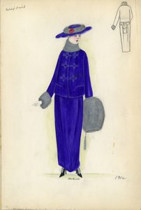 Day Dress, Belchof David by American School