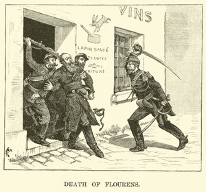 Death of Flourens by American School