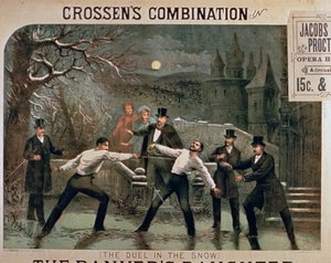 Duel in the Snow, Poster for The Banker