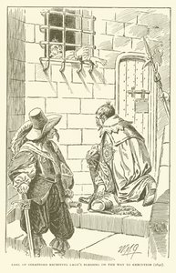 Earl of Strafford receiving Laud
