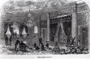 East Room of the White House During the Civil War, from 