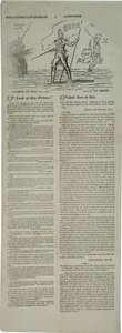 Election poster with prominent Americans, 1828 by American School