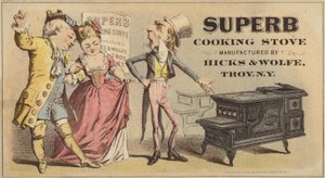 Elegant Couple Shopping for Stove