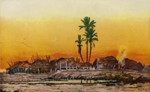 Evening in an Arab Village