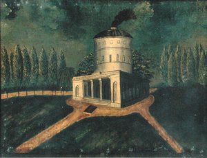 Fairmount Waterworks, c.1838 by American School