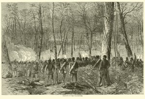 Fighting in the Wilderness, May 1864