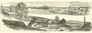 Fredericksburg, from Falmouth, November 1862 by American School