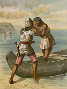 Friday Discovers His Father by American School