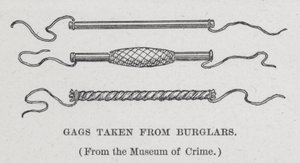 Gags Taken from Burglars by American School