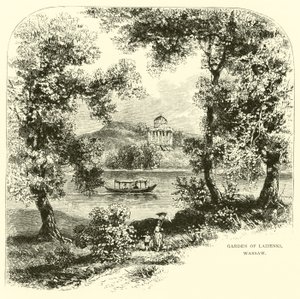 Garden of Lazienki, Warsaw by American School
