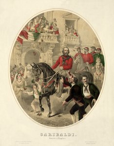 Garibaldi, Entry into Naples, 1860
