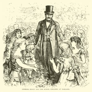 General Grant and the School Children at Oakland by American School