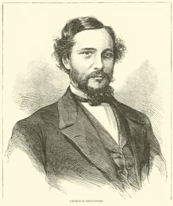 George H Pendleton, November 1864 by American School