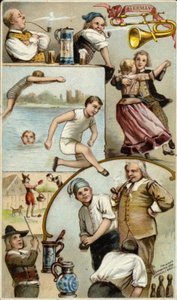 German sports and entertainments by American School