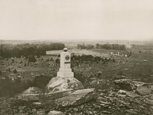 Gettysburg Battlefield by American School