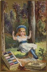 Girl on Swing by American School
