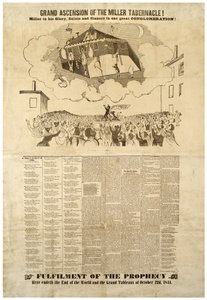 Grand ascension of the Miller tabernacle! : Miller in his glory, saints and sinners in one great conglomeration! by American School