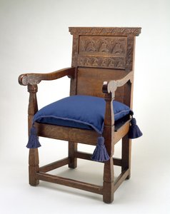 Great Chair, Essex County, Massachusetts, 1640-85 by American School