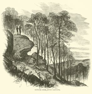 Hanging Rock, South Carolina, February 1865 by American School
