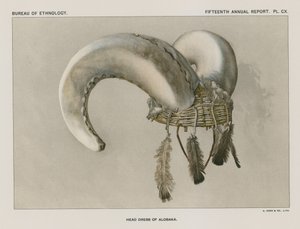 Head Dress of Aloska by American School