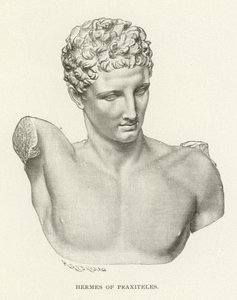 Hermes of Praxiteles by American School