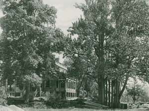 Home of Alexander Hamilton by American School
