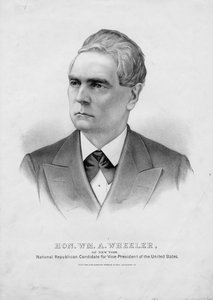 Hon. Wm. A. Wheeler, of New York: National Republican candidate for Vice-President of the United States, pub. by Currier & Ives, c.1876