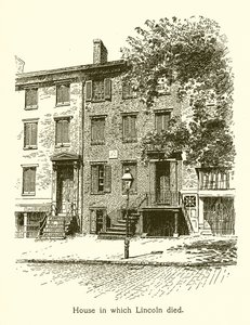 House in which Lincoln died