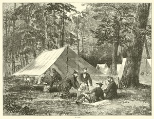 In camp, July 1863 by American School
