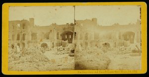 Interior of Fort Sumter by American School