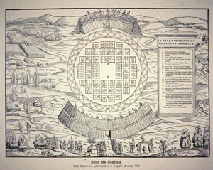 Iroquois town of Hochelga