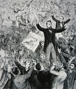 James G. Blaine (1830-93) by American School