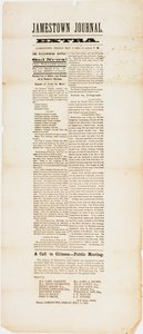 Jamestown Journal Extra, 9 May 1862 by American School