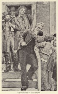 Last Moments of John Brown by American School