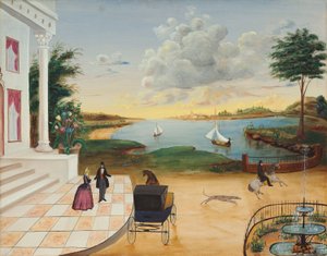 Leaving the Manor House, c.1850-55