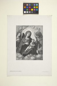Madonna And Child In Glory by American School