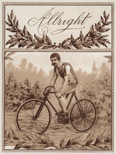 Man Cycling by American School