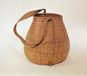 Mashpee carrying basket, from Massachusetts