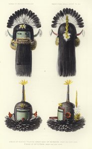 Mask of Kokko Thlanna (great god) of Newekwe by American School