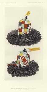 Mask of Salimobiya (warrior) of the Zenith - Front and Side Views by American School